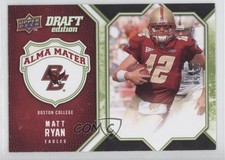 2009-10 Upper Deck Draft Edition Alma Mater Green 26/50 Matt Ryan #AM-MR 0u3
