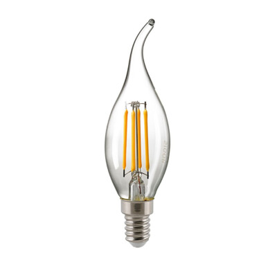 Sigor LED Filament Wind Shock Lamp Clear E14 4.5W 470lm Dimmable Warm White 2700K