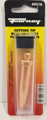 Forney 60516 Cutting Tip, Medium Duty, Purox Style Oxygen Acetylene, Size 4 4202