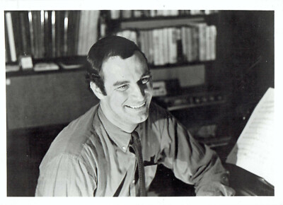 1974 Original Photo Seatlle Opera Singer & Astrologer Noel Tyl