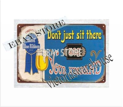 beer brewery bardecors metal tin sign bathroom tavern brewery pub bar drink