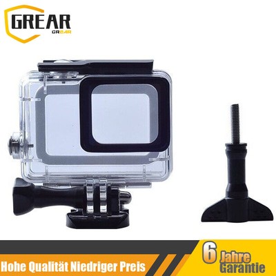 Wasserdichte Schutzhülle Kamera Gehäuse für Gopro Hero 5/6/7 Action Surfen 45M