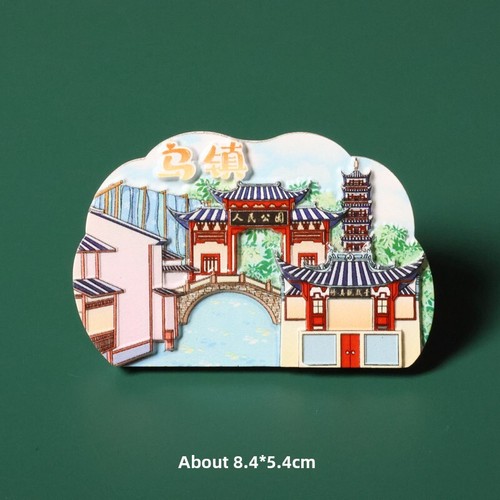 Zhejiang Province Fridge Magnets Refrigerator Sticker Home Resin China Souvenir - Picture 11 of 37