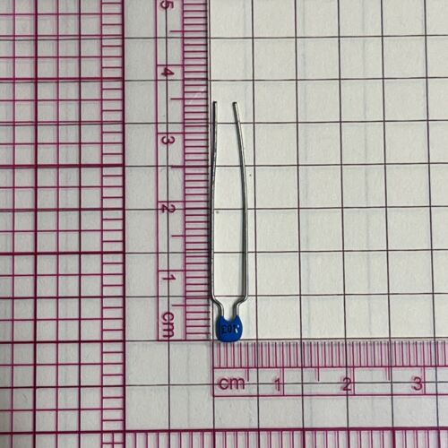 (100pcs) Hitano 10nf 50v Radial MLCC Capacitor 5mm Lead Spacing - Picture 2 of 2