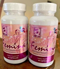 2 Femina Phytoestrogen Formula Control Menopause Woman Menopausia Feminelle Cell