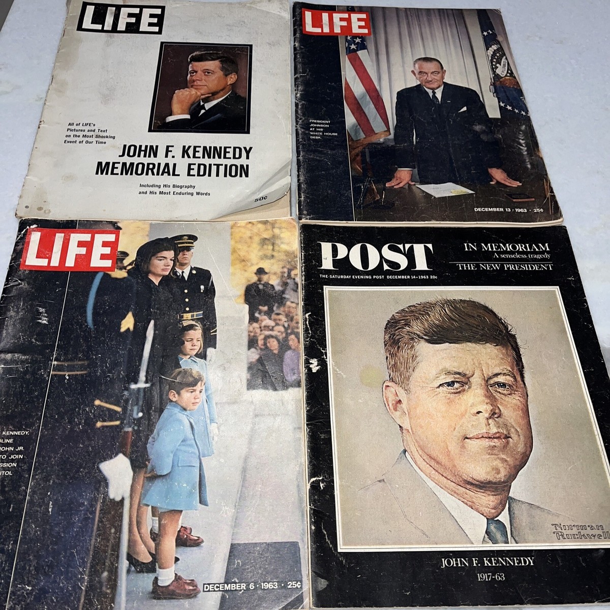 Life Magazines Nov 29 1963 - Dec 6,1963 John F Kennedy Post