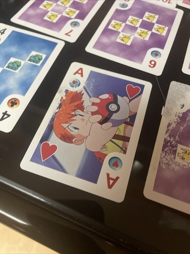 Pokemon Bicycle Playing Cards Collector's Tin Nintendo Pikachu Rare Vintage 1999 - Picture 5 of 9