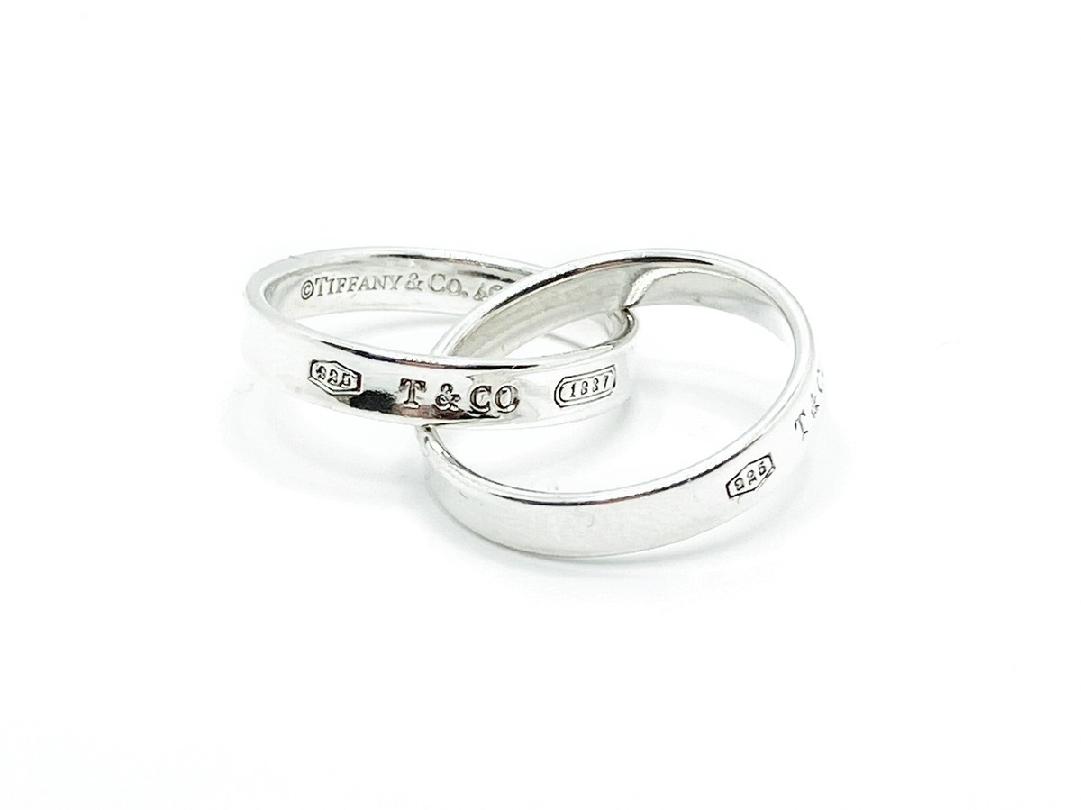 Tiffany & Co. 1837 Collection Sterling Silver Interlocking Tiffany & Co. 1837 Collection Sterling Silver Interlocking