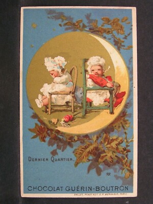 Chocolate GUERIN-BOUTRON: Pretty Chromo, Children in the Moon, Last Quarter...
