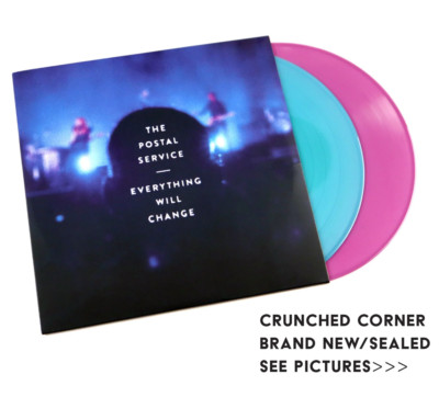 The Postal Service : Everything Will Change (Loser Ed Vinyl 2LP) Bent Corner/NEW