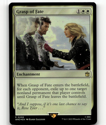 FOIL - MTG Grasp of Fate 208 - Universes Beyond: Doctor Who | eBay