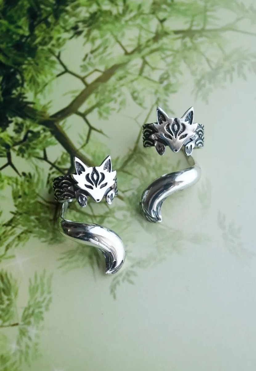 アクセサリー Animal Fetish Pierced Earrings - Silver Sterling Silver Native American Small Animal Fetish Earrings