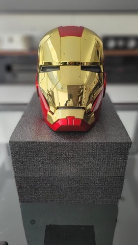 New Variant 2025 Iron Man MK5 1:1 Voice Controlled Helmet Autoking - Picture 4 of 16