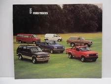 1991 Ford Trucks  Dealer Brochure F-100 Power Stroke Diesel F-250 Ranger Bronco