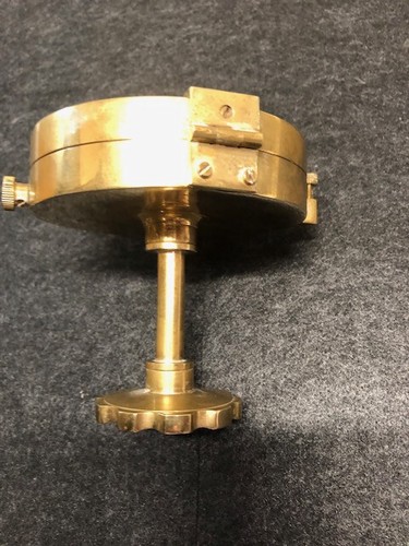 Vintage Peilkompass schwerer Messing Klappkompass Maritim Dekoration - Bild 6 von 10