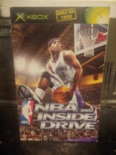 NBA Inside Drive 2002 XBOX Original Game Instruction Booklet VINCE CARTER Cover