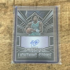 2022-23 Panini Obsidian Lightning Strike Signatures #9 Kelly Oubre Jr. Auto /75