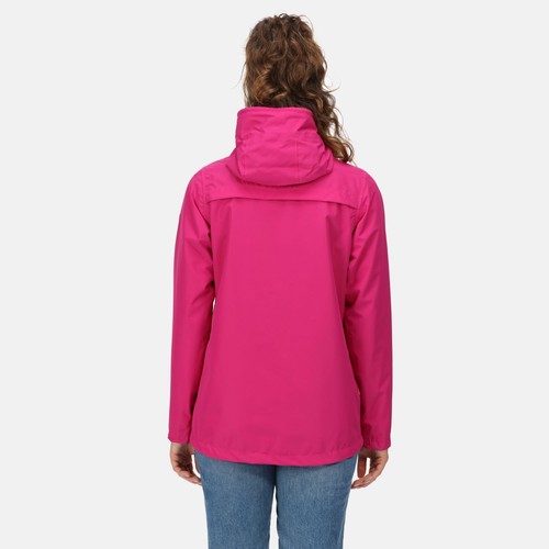 Chaqueta impermeable Regatta Bayarma para mujer con capucha al aire libre damas abrigo de lluvia PVP £90 - Imagen 9 de 37