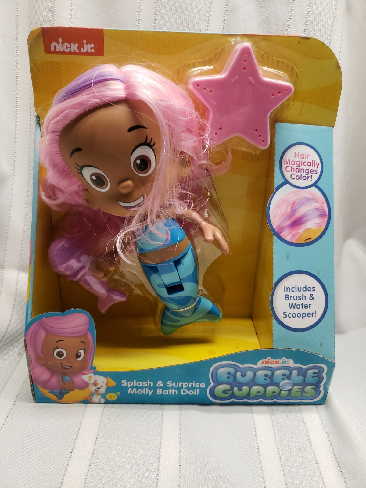 bubble guppies bath doll