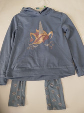 Girl's 2-Piece Outfit Sweatshirt and Pants Set Size 10/12