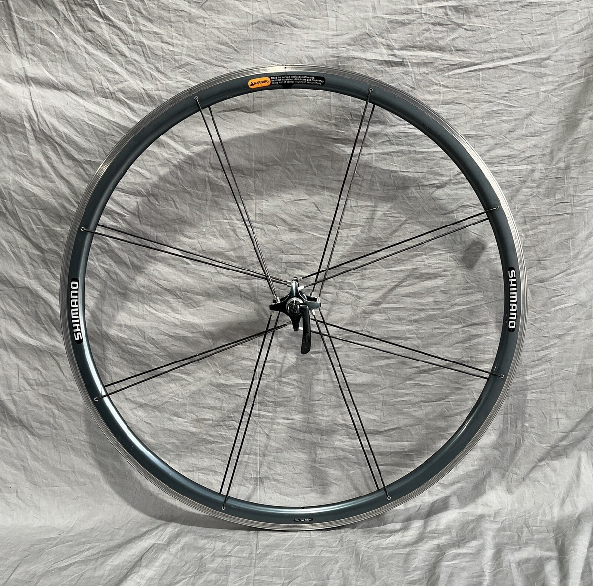 SHIMANO WH-7700 DURA-ACE クリンチャーホイール 前 FRONT SHIMANO DURA ACE WH-7700 WHEEL VINTAGE OLD CLINCHER ROAD