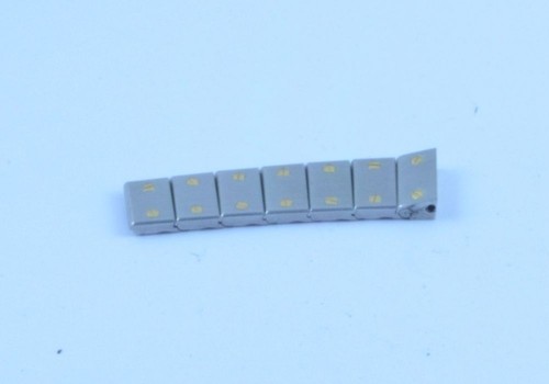 CARTIER REPARATUR SEGMENT FÜR SANTOS STAHL/GOLD DAMEN UHR 12MM - 第 1/1 張圖片