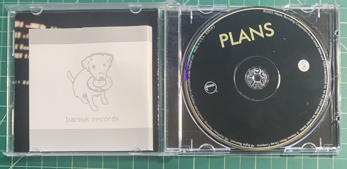 Death Cab for Cutie - Plans -- CD VeryCleanDisc 75678383427| eBay
