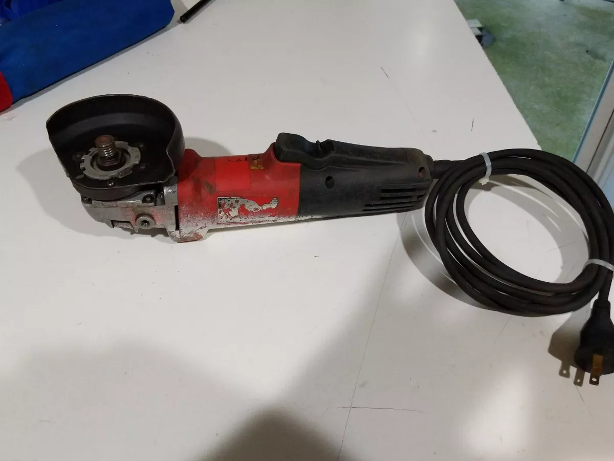 Milwaukee 4.5 inch angle clearance grinder