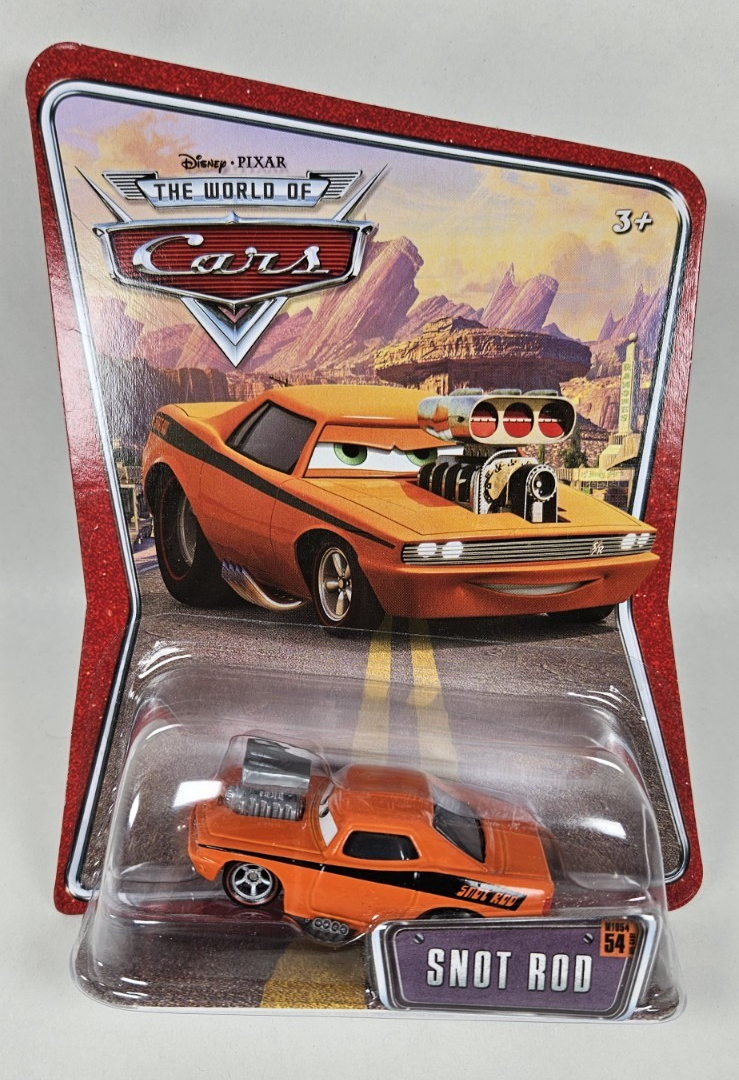 1983 Snootz Inc. ヴィンテージ ミニカー Disney / Pixar Cars The World of Cars Series 1 Snot Rod Diecast