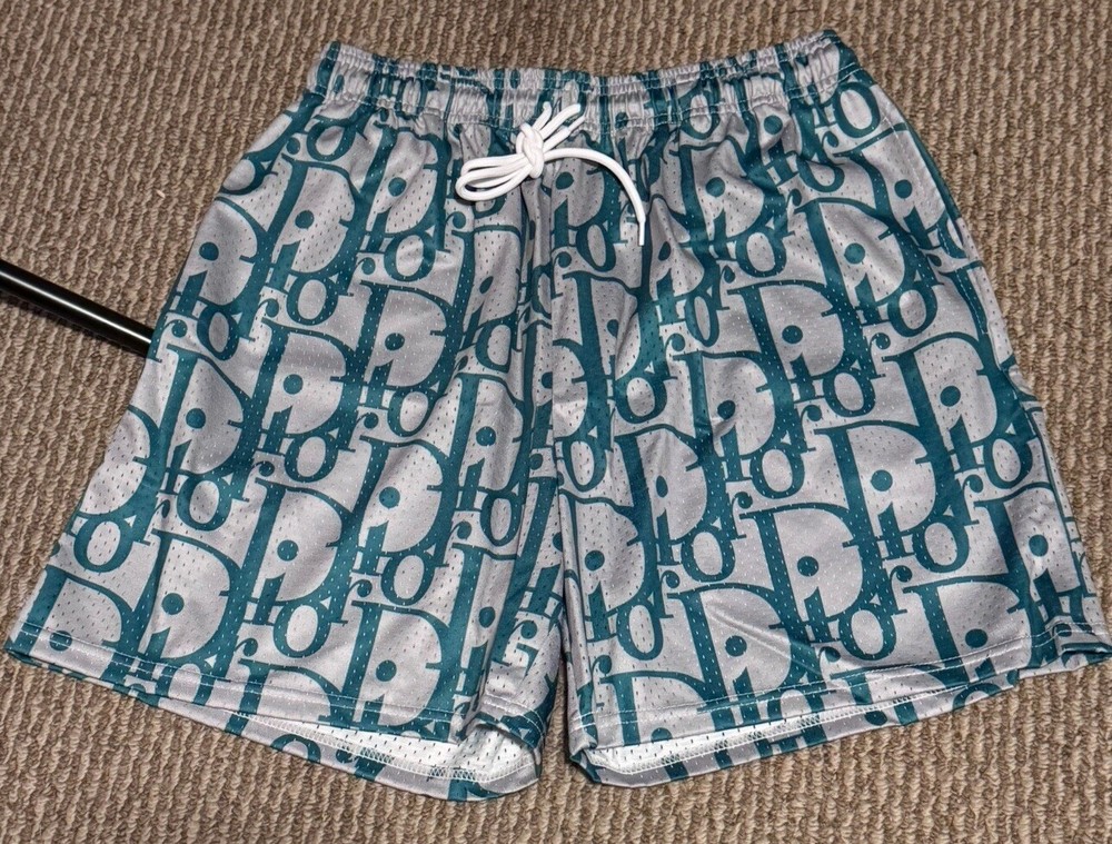 Bravest Studio Shorts Green And Grey Dior Size Small