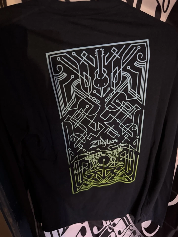 Мужская рубашка с длинным рукавом Zildjian размер Small  - Изображение 2 из 2