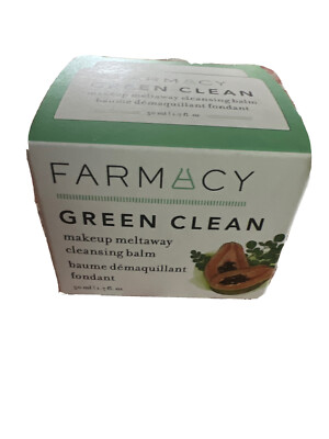 Farmacy GREEN CLEAN Makeup Meltaway Cleansing Balm 1.7oz | New READ DESC