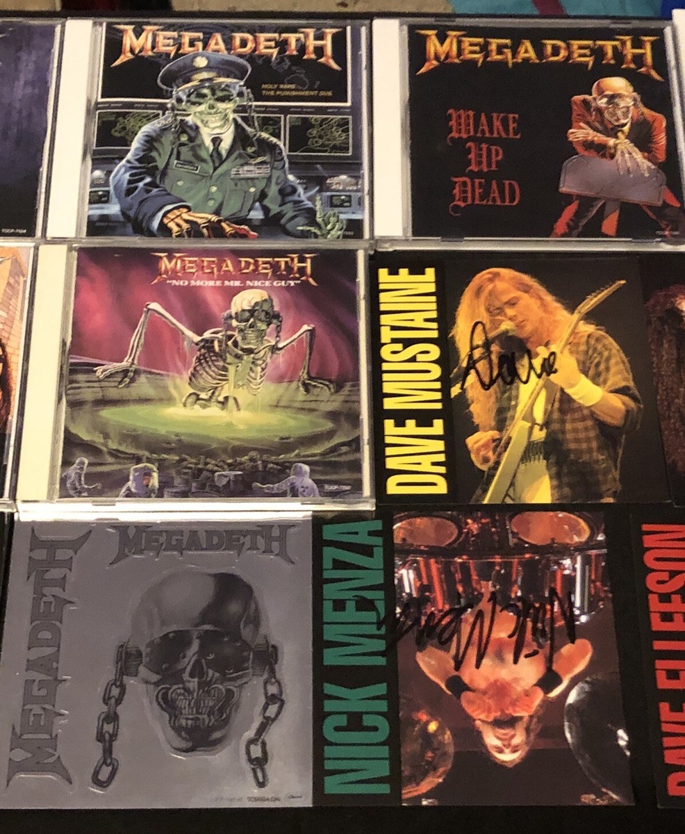 ポップス+ロック(洋楽) 5discs CD Megadeth Megabox Single Collection TOCP759195 Capitol Records /00690 Megadeth / Megabox Single Collection JAPAN EDITION RARE 5-CD