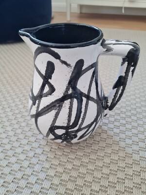 Black And White Wine Water Jug