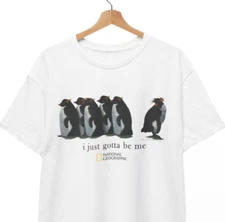 I Just Gotta Be Me Penguin T-Shirt, Unisex Tee