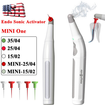 Dental Endodontic Sonic Activator Wireless Irrigator With 45 Endo Files Tips