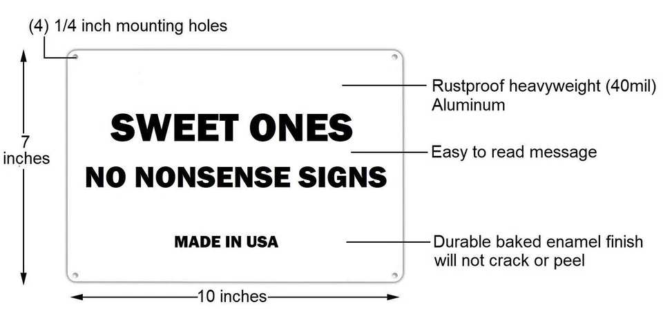 ''NO HUNTING'' & "NO TRESPASSING" SIGNS, 4 SIGN SET, HEAVYWEIGHT ALUMINUM - Image 2 of 4