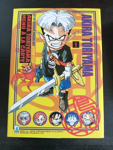 Manga AKIRA TORIYAMA MENU' A LA CARTE COMPLETA 1/2 - STAR COMICS
