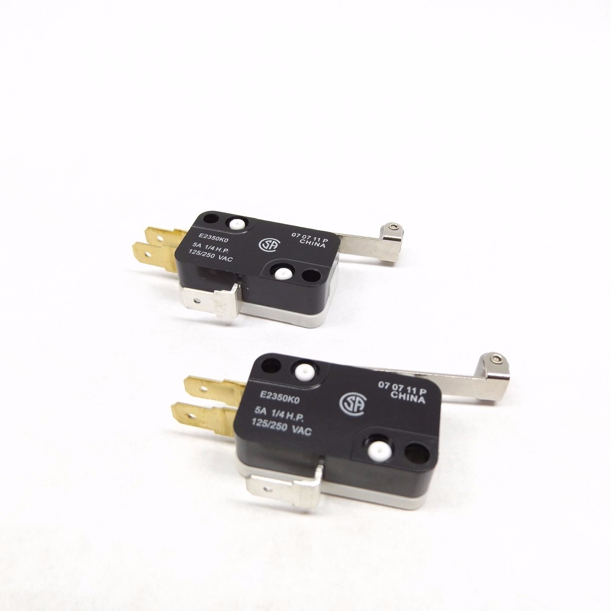 Lot of 2 – Cherry E2350K0 Actuator, 86GF E23 Series Snap Switch | eBay