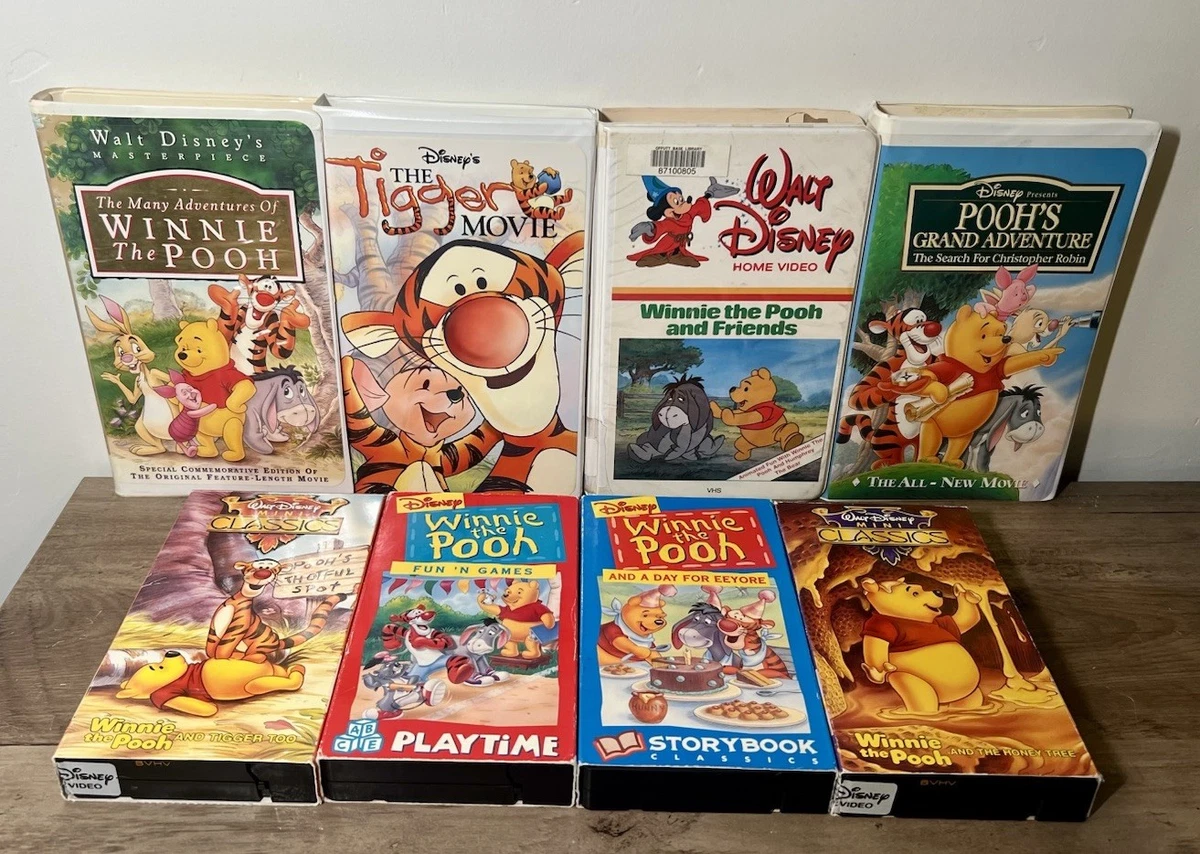 Winnie the Pooh Adventure Animation & Anime VHS Tapes for sale - eBay