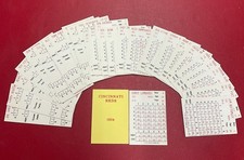 APBA 1934 Cincinnati Reds Team Set Vintage Ernie Lombardi etc