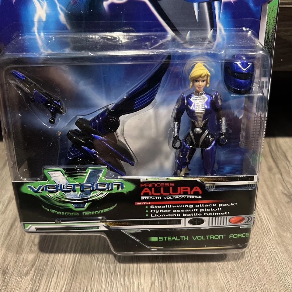 1999 Trendmasters Voltron Allura Stealth Force  New Sealed Package - Image 2 of 4