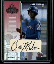 2003 Donruss Champions - Rookie Jose Morban #296 Signatures /475 Signed Card. rookie card picture