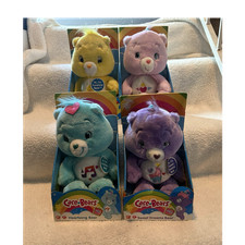 Lot of 4 Care Bears Plush from 2008