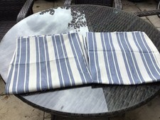 FRESH COTTON STRIPED CURTAINS SIZE 64 x 72 INCHES