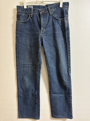 EDWIN 403 Straight Jeans Men s 30 x 27 Indigo Blue Made In Japan