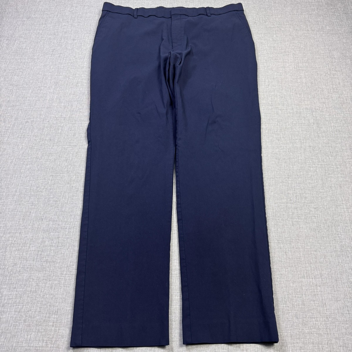 Ralph Lauren Performance Pants Mens 34x29 Blue Chino Cotton Blend