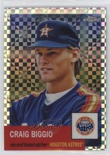 2022 Topps Chrome Platinum Anniversary X-Fractor Craig Biggio #75 HOF fm0