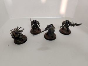 Warhammer 40000 40K Custodes Custodian Guard x4 Painted Good Cond 62026 A