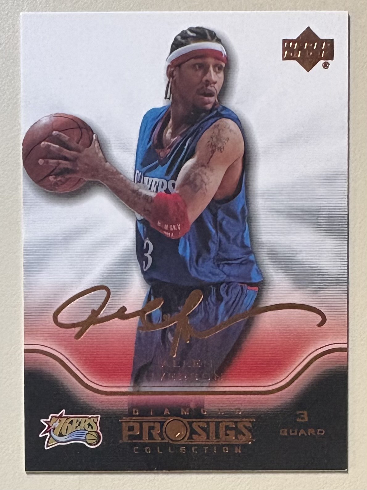 2004-05 Upper Deck Pro Sigs Diamond Collection - Allen Iverson #65